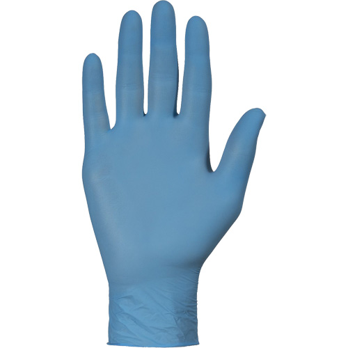 Gants jetables KeepKleen, Petit, Nitrile, 2,8 mil, Sans poudre, Bleu Seaboard Timber Mart