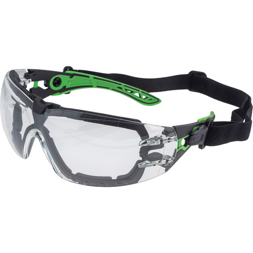 Lunettes de s&eacute;curit&eacute; 2021 Primo Veratti, Lentille Transparent, Antibu&eacute;e, ANSI Z87+/R&eacute;pond ou surpasse la norme CSA Z94.3 Seaboard Timber Mart