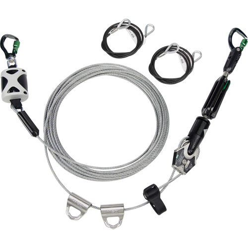 Temporary Horizontal Lifeline, Galvanized Cable Seaboard Timber Mart