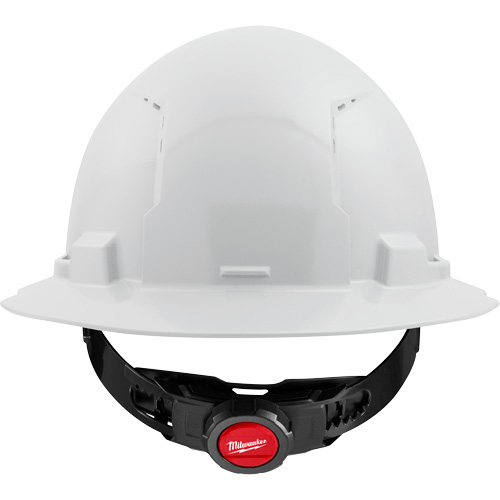 Full Brim Hardhat, Meets CSA Type 1, Ratchet Suspension, Vented Seaboard Timber Mart