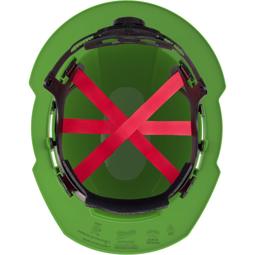Casque de s&eacute;curit&eacute; &agrave; bord complet, R&eacute;pond aux normes CSA type 1, Suspension Rochet, Ventil&eacute; Seaboard Timber Mart