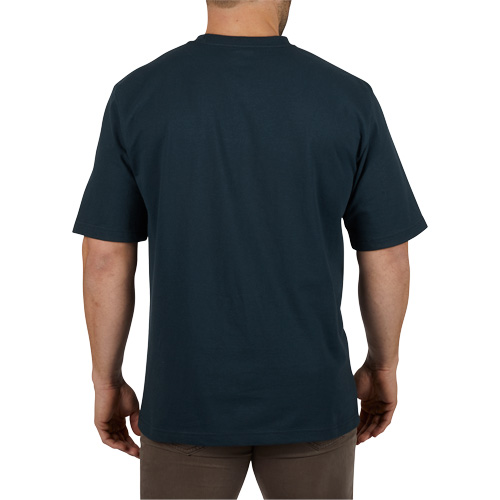 T-shirt robuste avec poche, Hommes, Petit, Bleu Seaboard Timber Mart