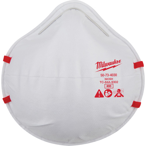 Disposable Respirator, N95, NIOSH Certified, One Size Seaboard Timber Mart