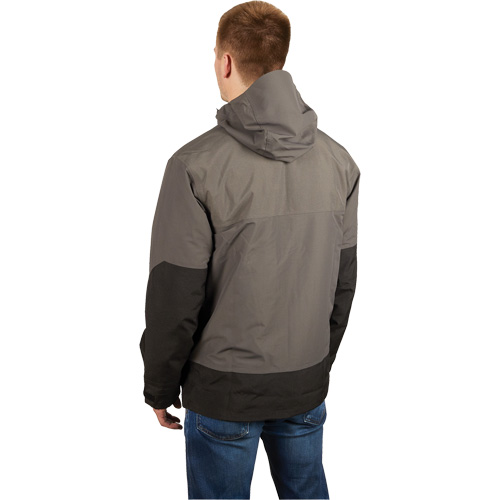 Hydrobreak Rainshell Jacket, Men's, 3X-Large, Grey Seaboard Timber Mart