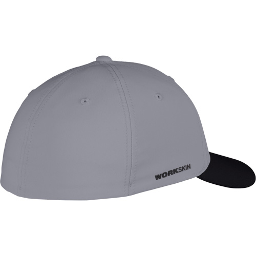 Workskin Fitted Hat, Grey, Poly-Cotton Seaboard Timber Mart