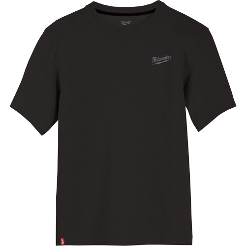 Hybrid Work Tee Shirt, Men's, Small, Black Seaboard Timber Mart