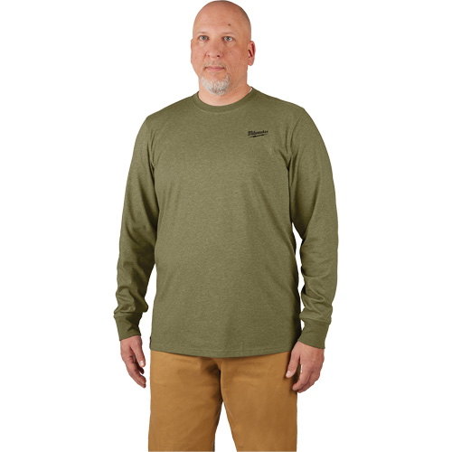 T-shirt de travail hybride, Hommes, Petit, Vert Seaboard Timber Mart
