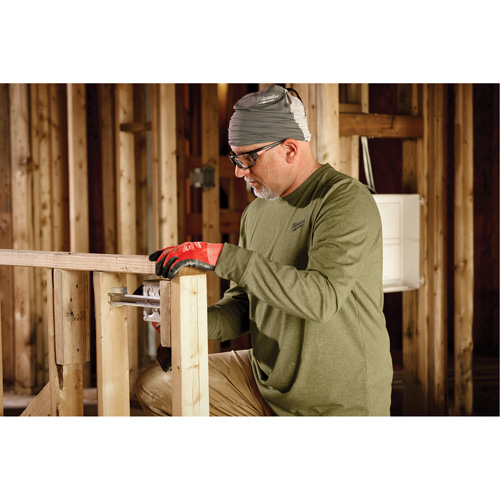 T-shirt de travail hybride, Hommes, Petit, Vert Seaboard Timber Mart