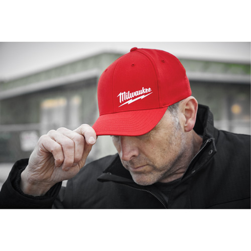 Flexfit&reg; Fitted Hat, Red, Poly-Cotton Seaboard Timber Mart