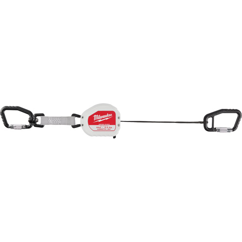 Quick-Connect Tool Lanyard, Retractable, Dual Carabiner Seaboard Timber Mart