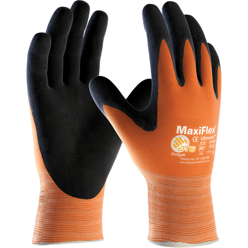 Gants en tricot sans couture ATG MaxiFlex Active, T-petit, R&ecirc;vetement Nitrile, Calibre 15, Enveloppe en Lycra/&eacute;lasthanne Seaboard Timber Mart