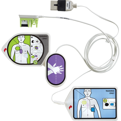 CPR Uni-Padz Training & Demonstration Kit, Zoll AED 3 For, Non-Medical Seaboard Timber Mart