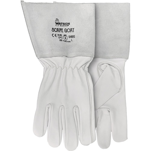 546G Scape Goat Gloves, Small, Grain Goatskin Palm Seaboard Timber Mart