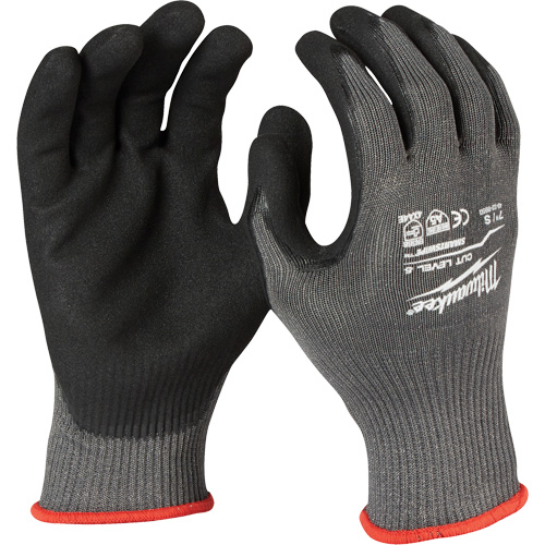 Cut-Resistant Gloves, Size Small, Nitrile Coated, ANSI/ISEA 105 Level 5 Seaboard Timber Mart
