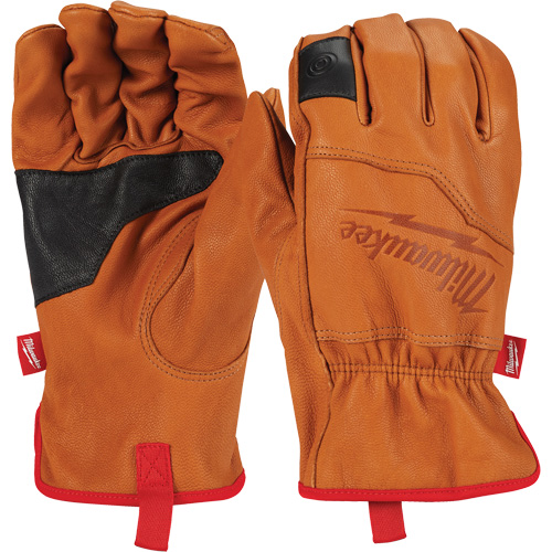 Leather Gloves, Small, Grain Goatskin Palm Seaboard Timber Mart
