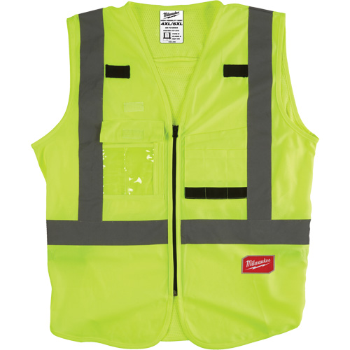Veste de s&eacute;curit&eacute;, Jaune lime haute visibilit&eacute;, Moyen/Petit Seaboard Timber Mart