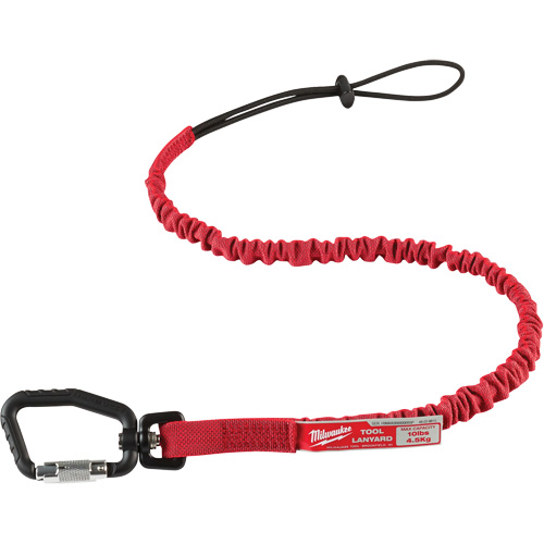 Locking Tool Lanyard, Bungee, Carabiner/Loop Seaboard Timber Mart
