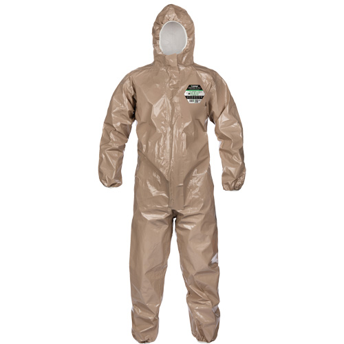 Coveralls, ChemMax 4 Plus, Large, Brown Seaboard Timber Mart