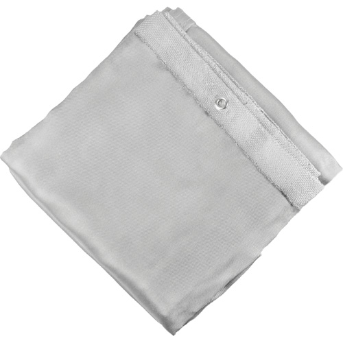 Silica Cloth Fiberglass Blanket, 6' W x 6' L, Rated Up To 1800 °F Seaboard Timber Mart