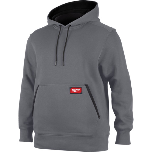Midweight Pullover Hoodie, Men's, Small, Grey Seaboard Timber Mart
