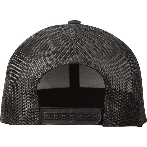 Gridiron Snapback Trucker Hat, Grey, Nylon/Poly-Cotton Seaboard Timber Mart