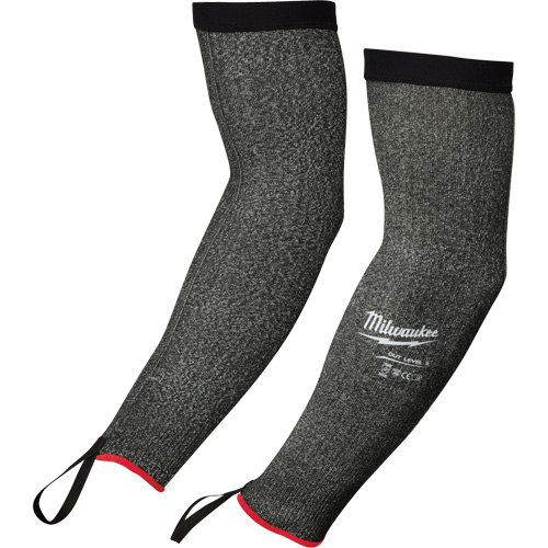 Protective Sleeves, Polyethylene, 16", ANSI/ISEA 105 Level 5/EN 388 Level E, Grey Seaboard Timber Mart