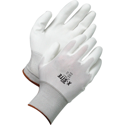 X-Site Coated Gloves, 6/X-Small, Polyurethane Coating, Nylon Shell Seaboard Timber Mart