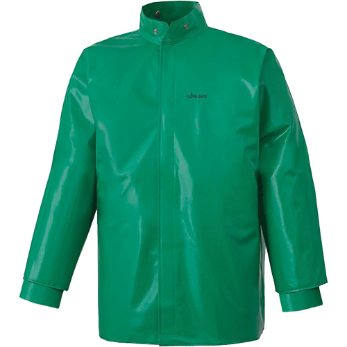 J43 380 Manteau CA-43 ignifuge et r&eacute;sistant aux produits chimiques et aux acides, Petit, Vert Seaboard Timber Mart