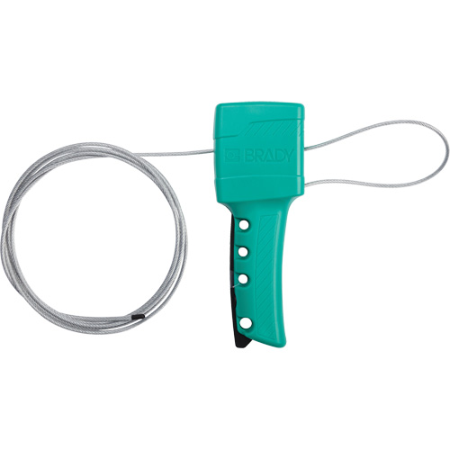 Red All Purpose Cable Lockout, 8' Length Seaboard Timber Mart