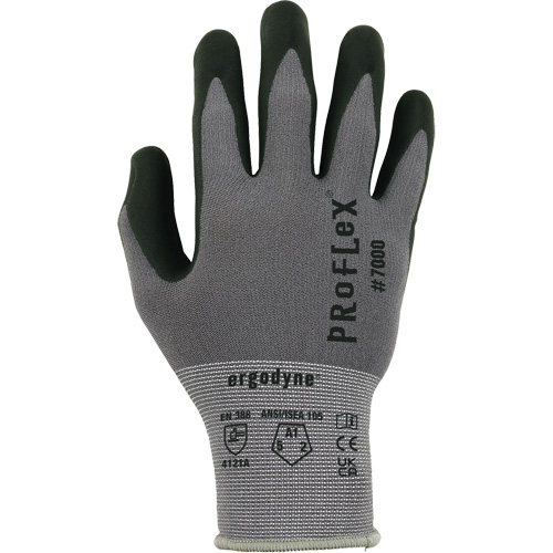 Gants enduits ProFlex 7000, Taille Petit, Calibre 15, Rev&ecirc;tement Mousse de nitrile, Enveloppe en Nylon/Spandex, ASTM ANSI niveau A1/EN 388 niveau 1/EN 388 niveau A Seaboard Timber Mart