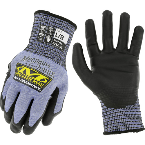 Gants r&eacute;sistants aux coupures SpeeKnit S2EC33, Taille Petit/7, Calibre 18, Rev&ecirc;tement Ur&eacute;thane, Enveloppe en PEHP/Tungst&egrave;ne, ASTM ANSI niveau A5/EN 388 niveau D Seaboard Timber Mart