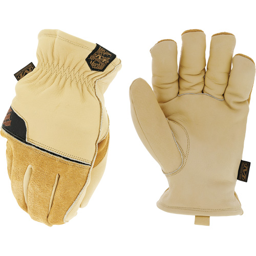 Insulated Leather Driver's Gloves, 8, Synthetic Palm, Thinsulate Inner Lining Seaboard Timber Mart