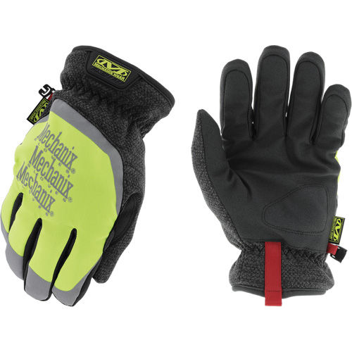 Gants de travail d'hiver Coldwork Hi-Viz Fastfit, Taille 8, ASTM ANSI niveau A5 Seaboard Timber Mart