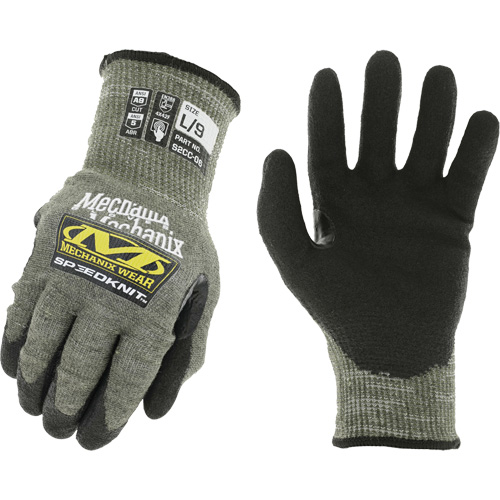 Gants de travail Speedknit, Taille 7, Calibre 13, Rev&ecirc;tement Ur&eacute;thane, Enveloppe en PEHP/Tungst&egrave;ne, ASTM ANSI niveau A9 Seaboard Timber Mart