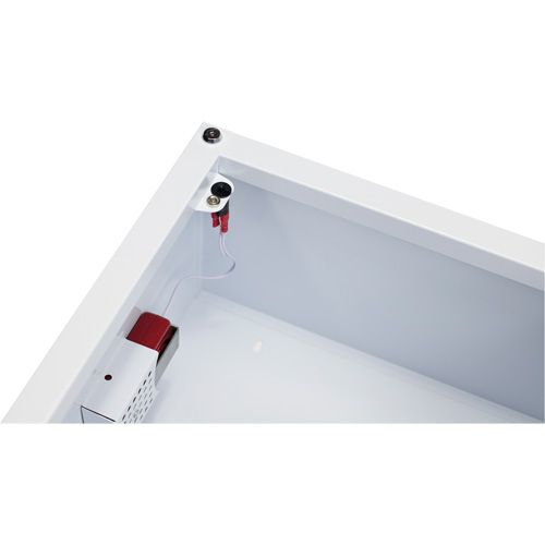 Grande armoire standard pour DEA avec alarme, Zoll AED Plus/Zoll AED 3/Cardio-Science/Physio-Control Pour, Non m&eacute;dical Seaboard Timber Mart