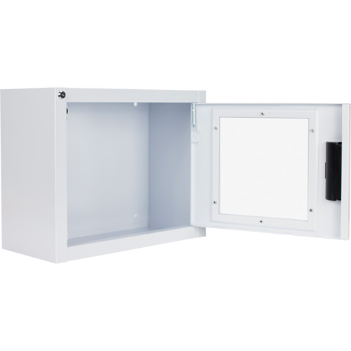 Armoire compacte standard pour DEA avec alarme, Philips/Defibtech/Heartsine Pour, Non m&eacute;dical Seaboard Timber Mart