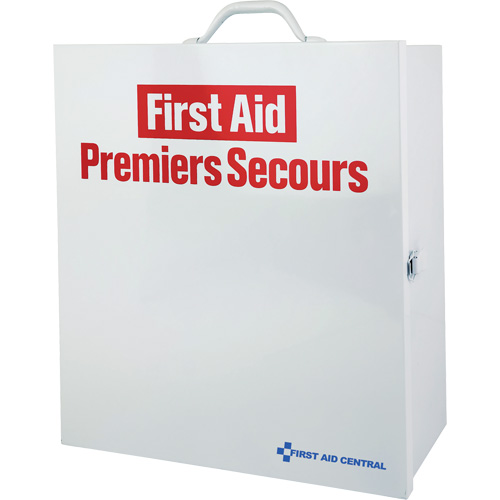 SmartCompliance&reg; First Aid Cabinet, Meets CSA Z1220-17 Type 3 High-Risk Environment, Small (2-25 Workers) Seaboard Timber Mart