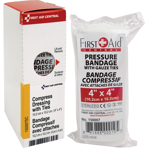 Recharge de bandages compressifs avec attaches SmartCompliance, 4" lo x 4" la Seaboard Timber Mart