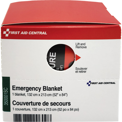 SmartCompliance&reg; Refill Emergency Blanket, Mylar Seaboard Timber Mart