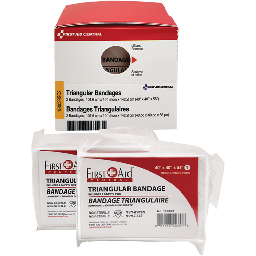 SmartCompliance&reg; Refill Triangular Bandages Seaboard Timber Mart