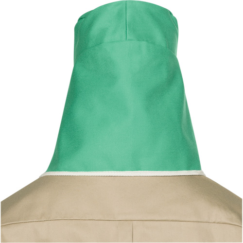 Weldlite Welding Cap With Neck Drape, One Size, Green Seaboard Timber Mart