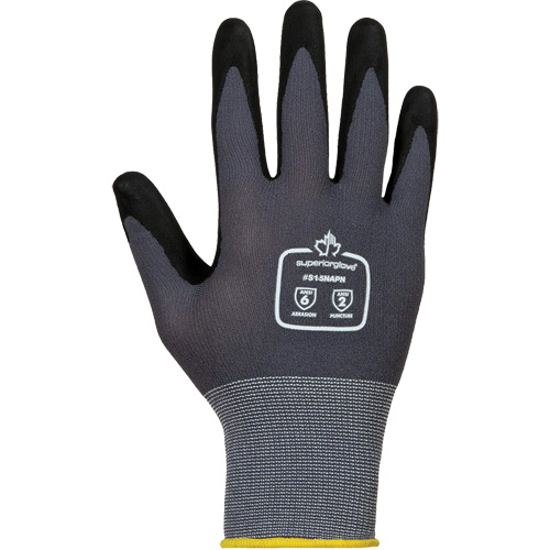 Gants anti-abrasion Dexterity, 2T-petit/5, R&ecirc;vetement Mousse de nitrile, Calibre 15, Enveloppe en Nylon/Coton Seaboard Timber Mart