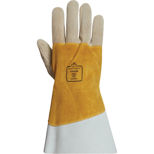 Gants de soudage &agrave; l'arc TIG Endura, Cuir fleur de vache, Taille Petit/7 Seaboard Timber Mart