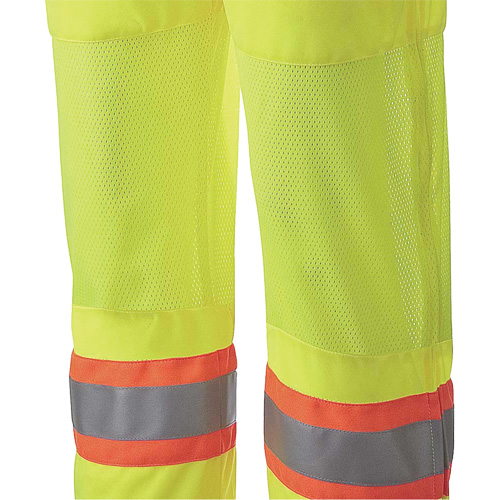 6000 Safety Overalls, Polyester, X-Small, High Visibility Lime-Yellow Seaboard Timber Mart