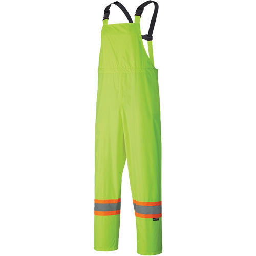 5599 Combinaison de pluie imperm&eacute;able et l&eacute;g&egrave;re, Polyester/PVC, T-petit, Jaune lime haute visibilit&eacute; Seaboard Timber Mart