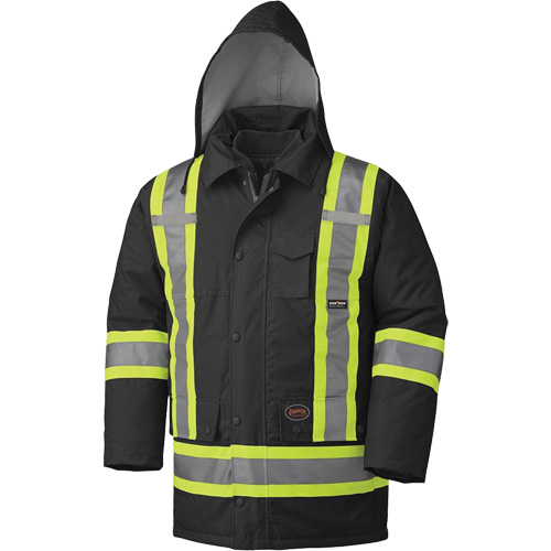 5025 Manteau imperm&eacute;able 7 en 1, Noir, T-petit Seaboard Timber Mart