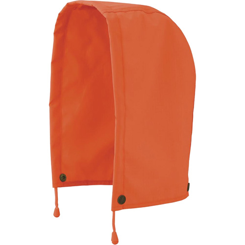 5400H Capuchon de veste de s&eacute;curit&eacute; imperm&eacute;able 300D Trilobal antid&eacute;chirure, Orange haute visibilit&eacute;, Polyester Seaboard Timber Mart