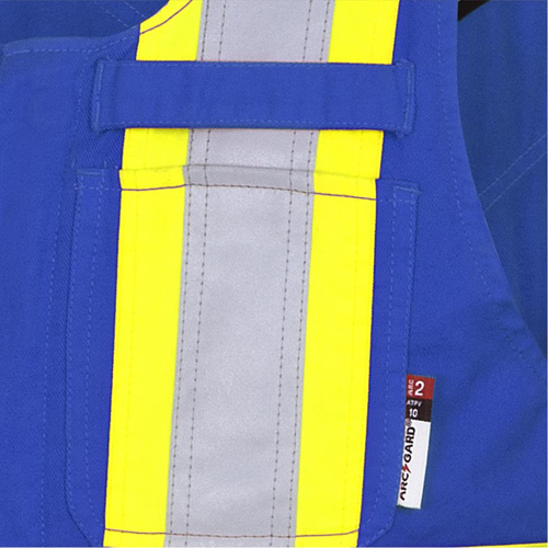 7714 FR-Tech&reg; Flame-Resistant Overalls, Small, Royal Blue Seaboard Timber Mart