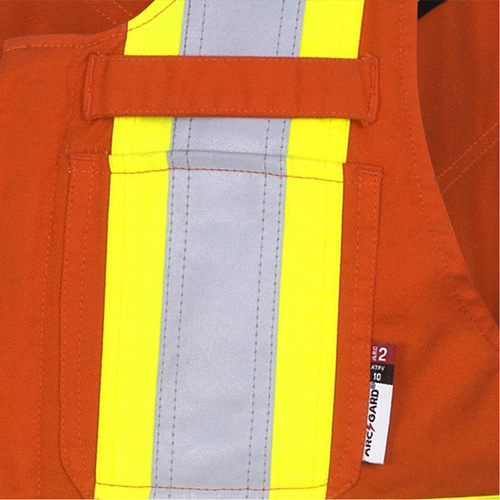 7712 FR-Tech&reg; Flame-Resistant Overalls, Small, High Visibility Orange Seaboard Timber Mart