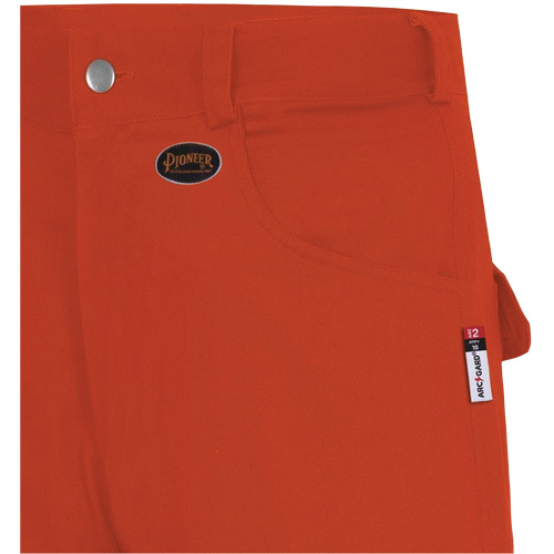 7765 Pantalon cargo de s&eacute;curit&eacute; haute visibilit&eacute; r&eacute;sistant aux arcs &eacute;lectriques FR-Tech 88/12, 30, x 32, Orange haute visibilit&eacute;, 10 cal/cm² Seaboard Timber Mart